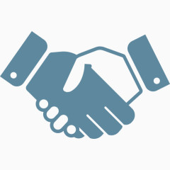 协议业务合同交易问候握手伙伴关系商业和金融握手线性