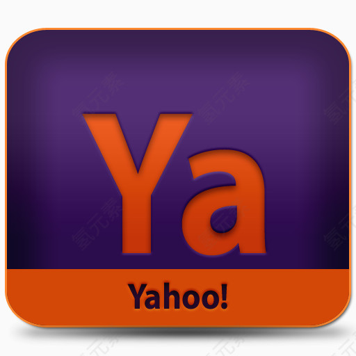 Yahoo !雅虎Adobe-Style-Dock-icons