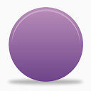 紫罗兰色的按钮coquette-icons-set