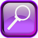 紫罗兰色的搜索vidro-icons