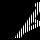音频旋钮双筒望远镜简单的黑色iphonemini图标