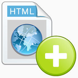 file html add icon