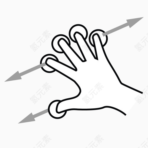 五手指拖gestureworks图标