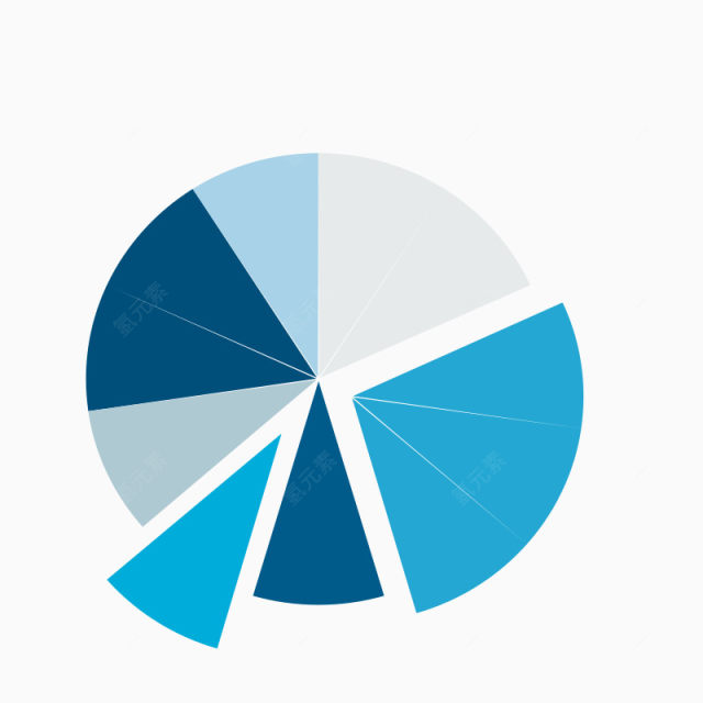 分类清晰的饼状图下载