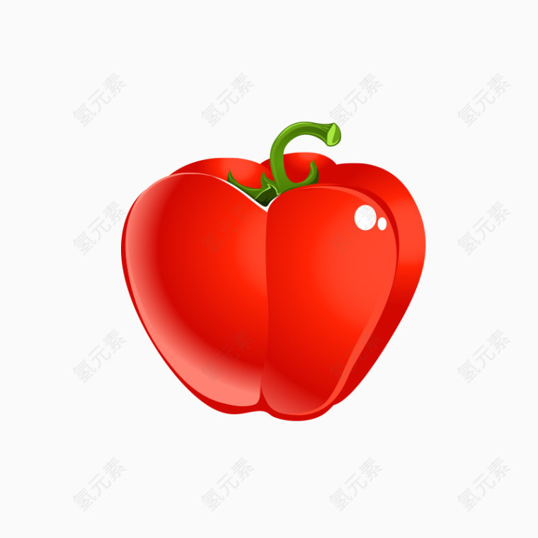 卡通手绘番茄