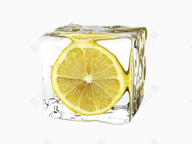 冰里的柠檬