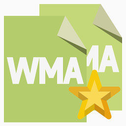 文件格式的wma明星flat-icons
