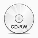 CDRW盘磁盘保存Longhorn的细条纹