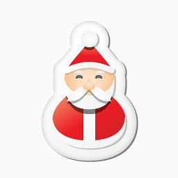 圣诞老人老人Xmas-stickers-icons