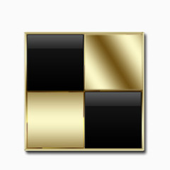 美味的black-and-gold-2-icons