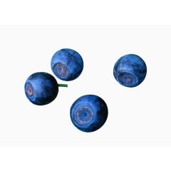 四颗蓝莓