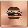 汉堡bronze-button-icons