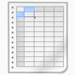 办公室电子表格nouveGnome-icons