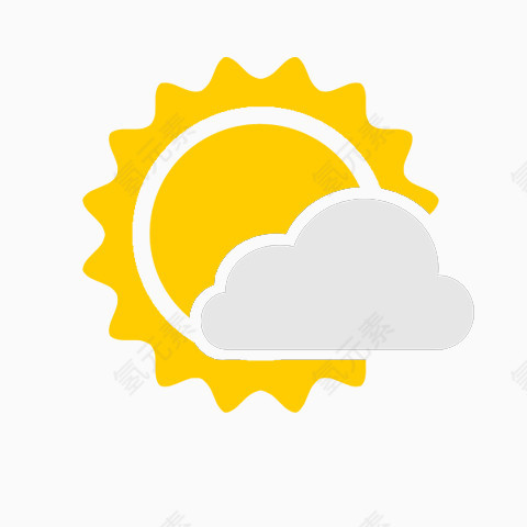 主要是多云的Android-Weather-icons