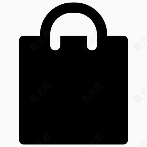 购物袋标志图标