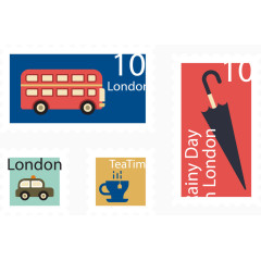 英国伦敦纪念邮票
