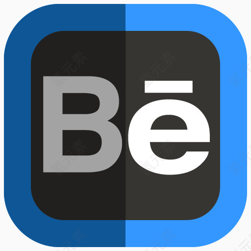 behance公司folded-social-media-icons