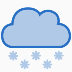 云黑暗雪Vector-stylish-weather-icons