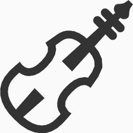 小提琴Metro-Style-icons