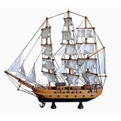 帆船模型实物图