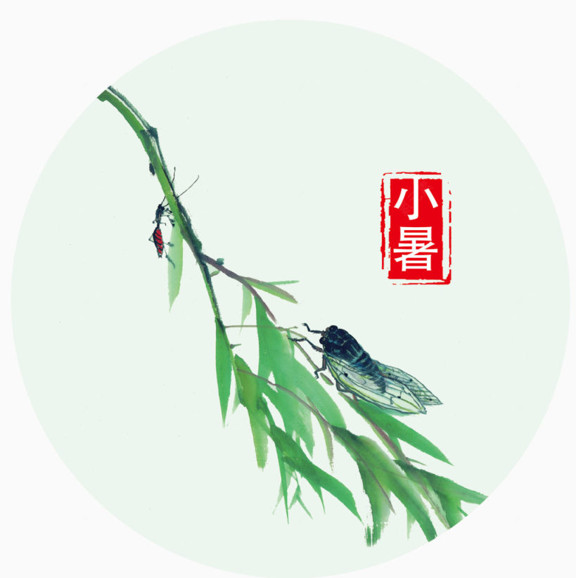 小暑创意节气图下载