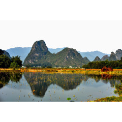 清远英西峰林风景