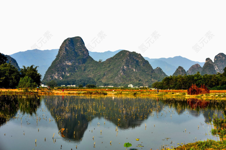 清远英西峰林风景