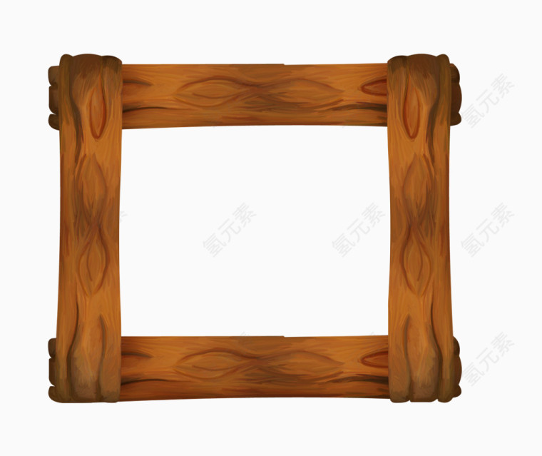 棕色漂亮木框