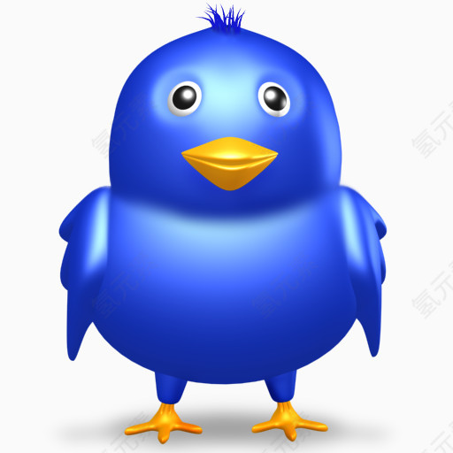 twitter bird logo 图标