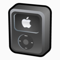 iPod视频黑色图标