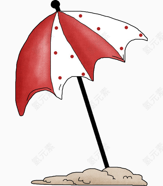 手绘遮阳伞
