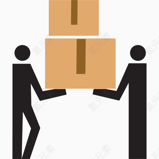 移动包装布朗moving-and-packing-icons