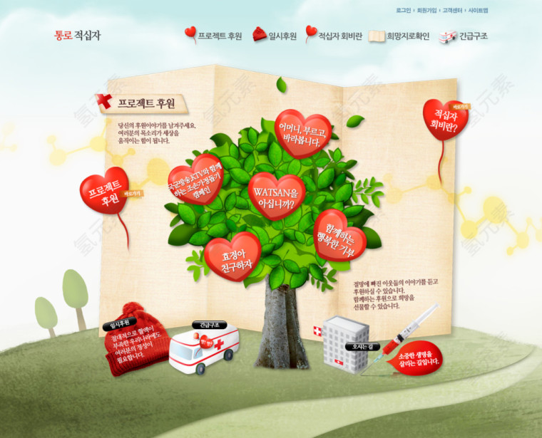韩国医疗健康网页