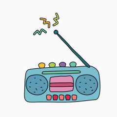 卡通收音机