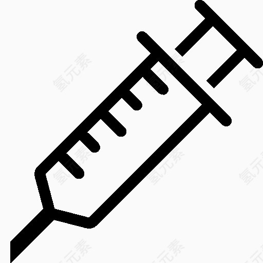 医疗注射器图标