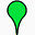 绿色google-map-pin-icons