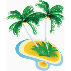 热带风情椰子树