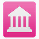 图书馆粉红色的magical-dust-pink-icons