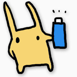 兔子18-Yellow-Rabbits-Icon-Set