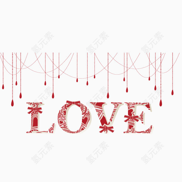 love爱  海报banner字体