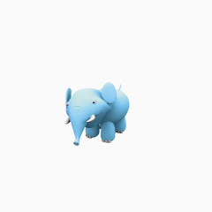 蓝色的大象