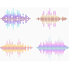 彩色声波