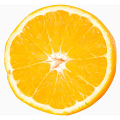 橙子切片装饰背景素材
