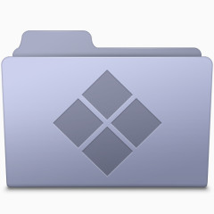 Windows Folder Lavender Icon