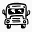 汽车汽车总线车交货电子商务手绘卡车校车航运购物交通运输运输卡车车辆聪明的图标免费36科教图标