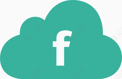 书签书签云脸谱网社会绿色云图标设置04版-免费