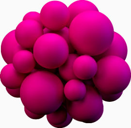 抽象几何立体球