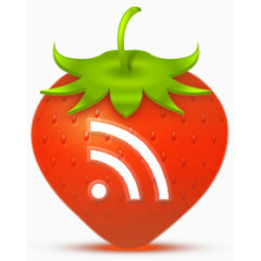 草莓strawberry-social-media-icon-set