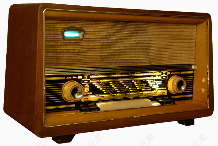 古典复古老式收音机