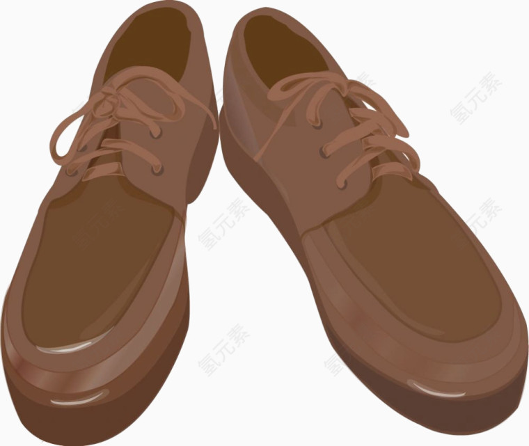 棕色男士皮鞋
